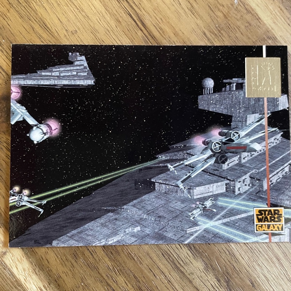 1995 Topps Star Wars Galaxy Series 3 LucasArts Foil Lucasarts #L9 1k3
